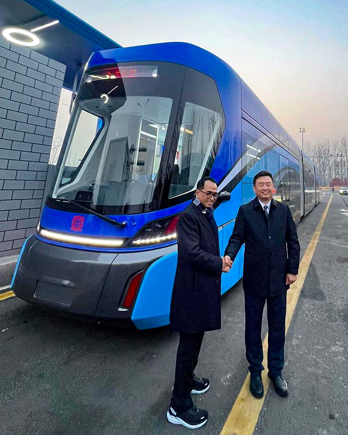 中国の自動走行車両導入　近く運用試験開始へ　新首都ヌサンタラ