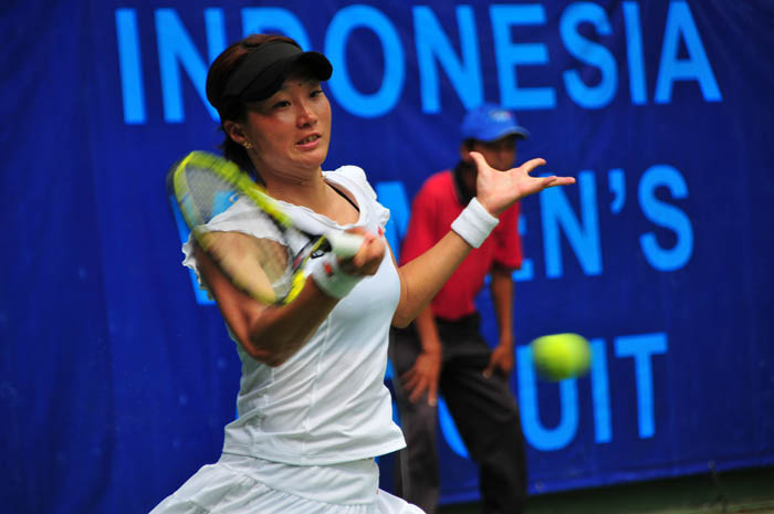 久見が準々決勝で惜敗　女子テニスＩＴＦサーキット