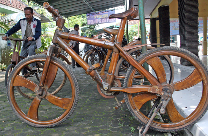 木製自転車はいかが