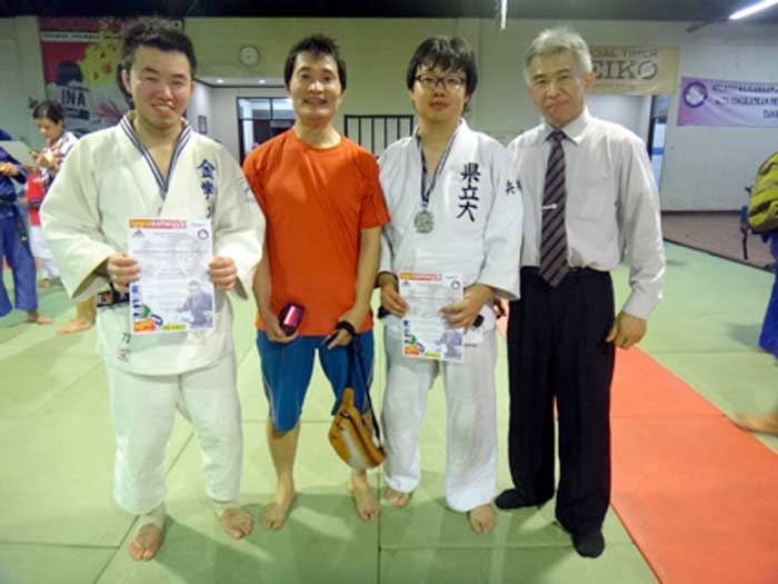 ＪＪＣ柔道部２人が入賞　７３キロ級で中村さん優勝　国際親善柔道大会