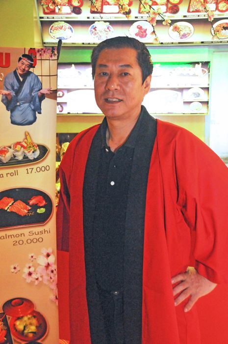 【人と世界】「イブイブ〜」日本料理を試して　原田弘光さん（５２）