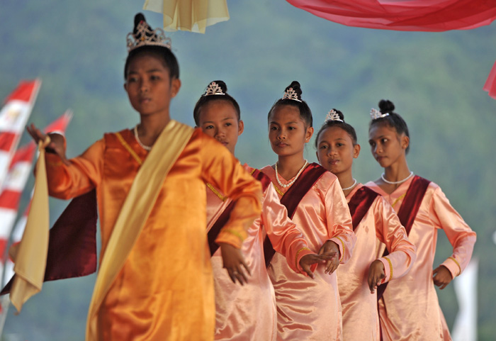 スラウェシ北端の踊り