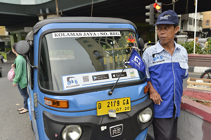 バジャイアプリ始動　運転手１０００人登録