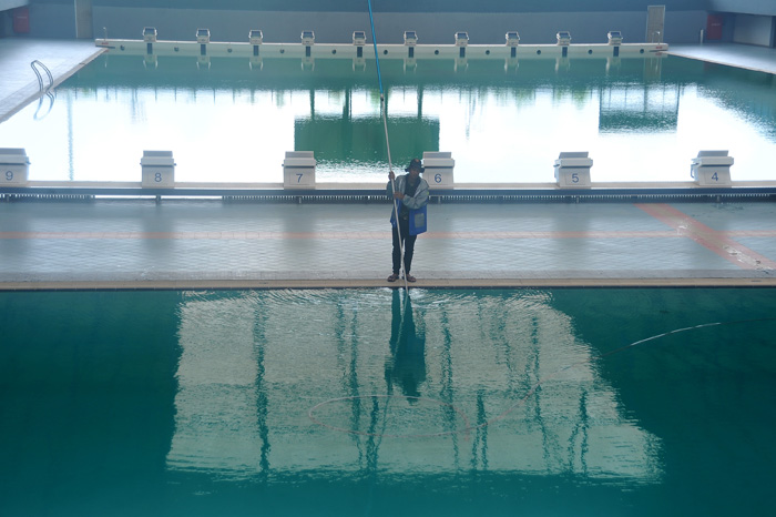 ☆パレンバンで水泳競技