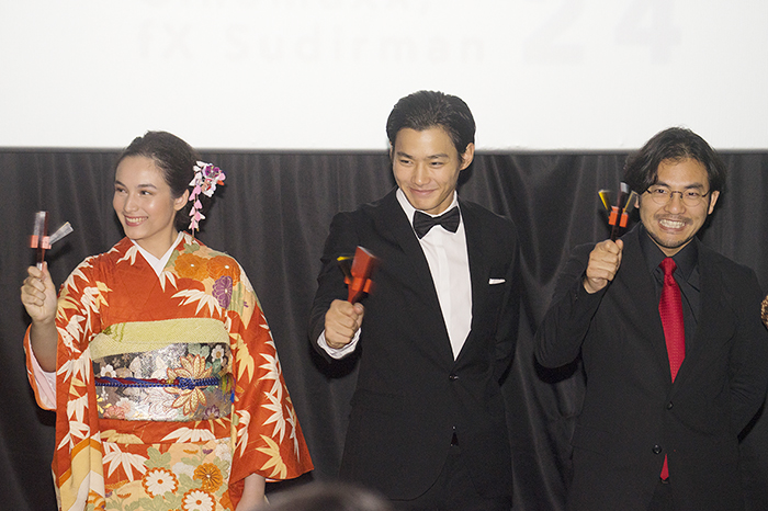 俳優・野村周平さん来イ　国際交流基金　日本映画祭が開幕　「日本をもっと好きになって」