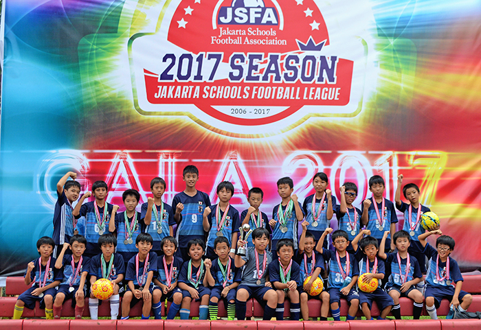 Ｕ―１２でリーグ優勝　ＪＪＣジュニアサッカー部