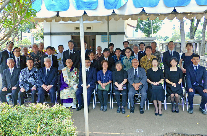 納骨堂で秋季慰霊祭　ＪＪＣ　個人部会会長ら３３人参列