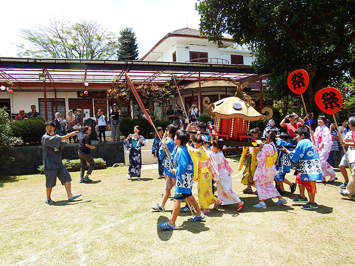 ４００人が夏を楽しむ　ＢＪＳで夏祭り