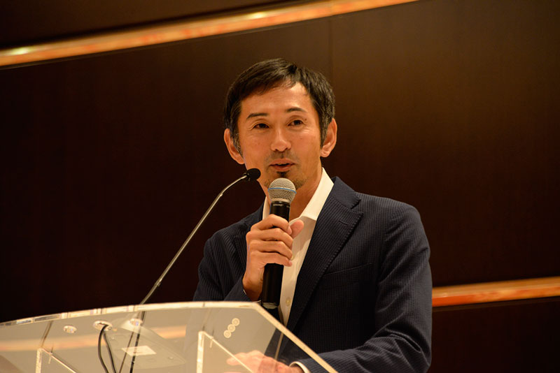 陸上の為末氏が講演　みずほ銀講演会