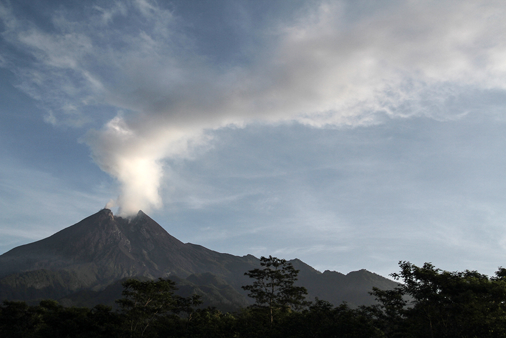 ムラピ山、また噴火