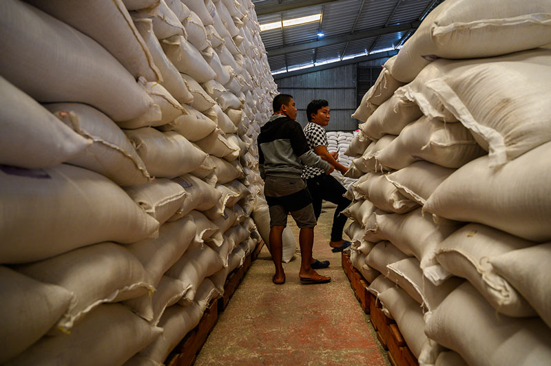 米の備蓄140万トン