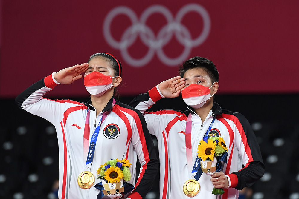 女子ダブルス金、男子シングルス銅　東京五輪　バドミントン