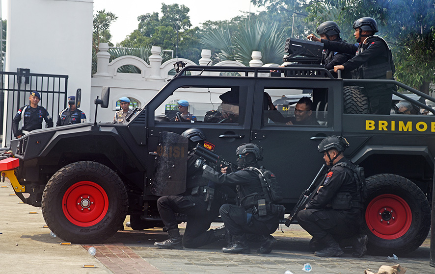選挙警備に２兆5000億ルピア　国家警察