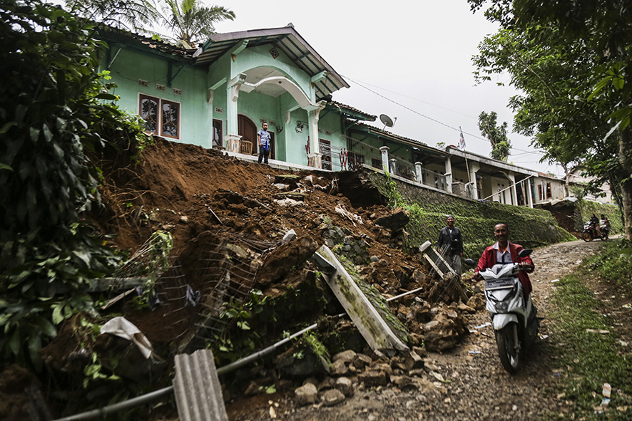 ▼地震で住宅68軒が被害
