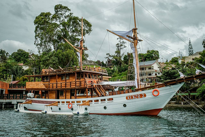 伝統帆船で新首都観光　ヌサンタラ   ピニシ船運航へ