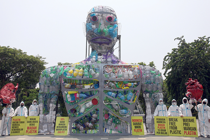 ▼有害なマイクロプラスチック