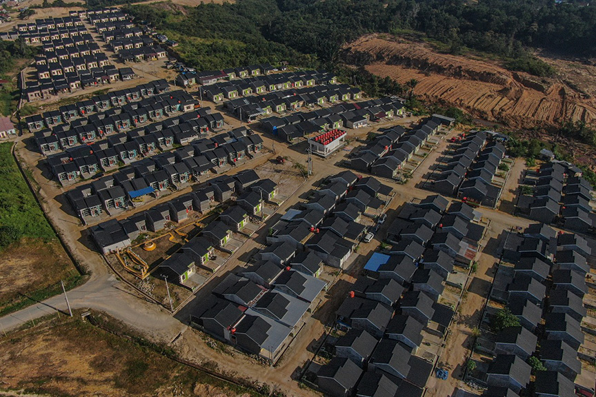 ▼クンダリに補助住宅群