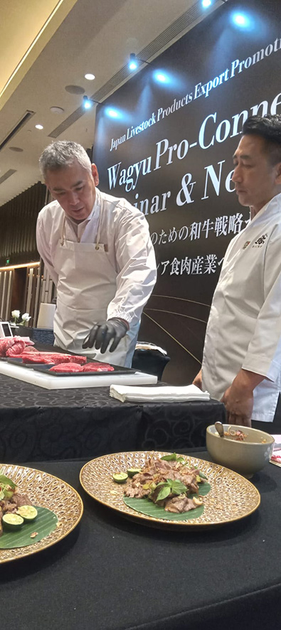 和牛、インドネシアで需要拡大　輸出促進協会がＰＲイベント