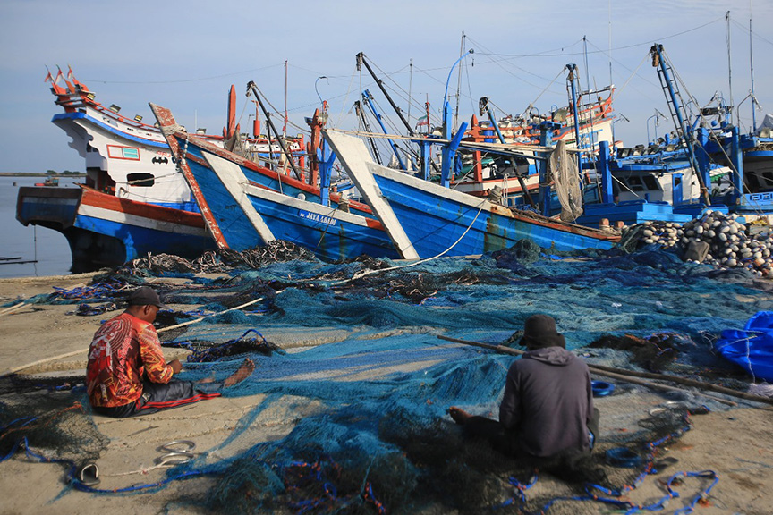 ▼漁船近代化、段階的に進行