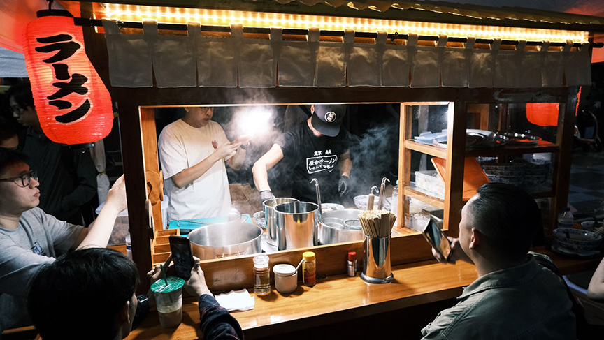 八王子ラーメン、４日間限定　南ジャカルタでポップアップ開催