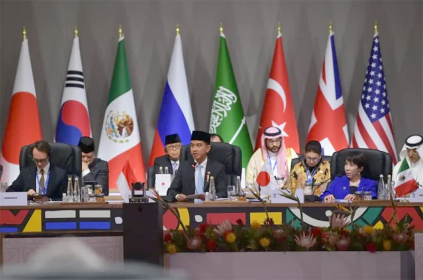 副大統領、金融包摂強調　ＱＲＩＳ コード決済を紹介