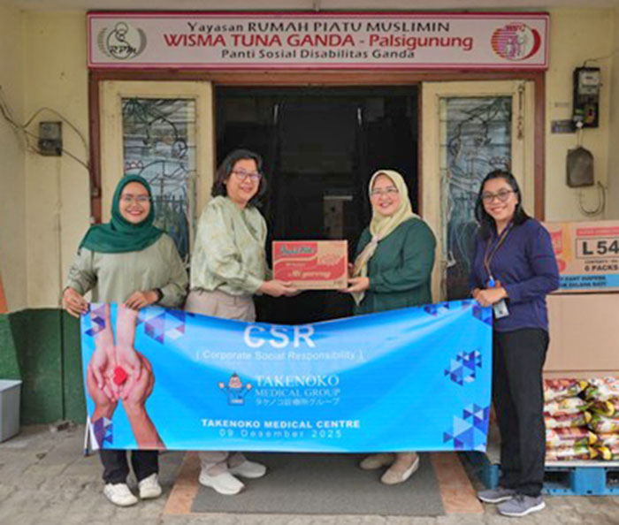 タケノコ診療所グループ　インドネシア各地でＣＳＲ活動