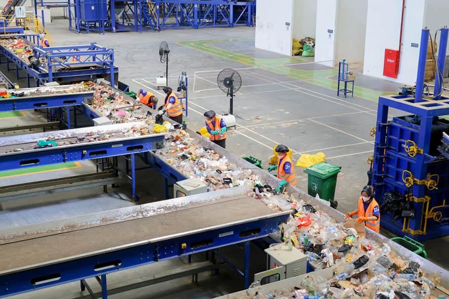 ＩＫＮにおけるごみ処理施設