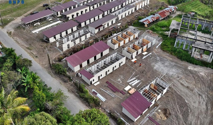 ▼アチェの仮設住宅