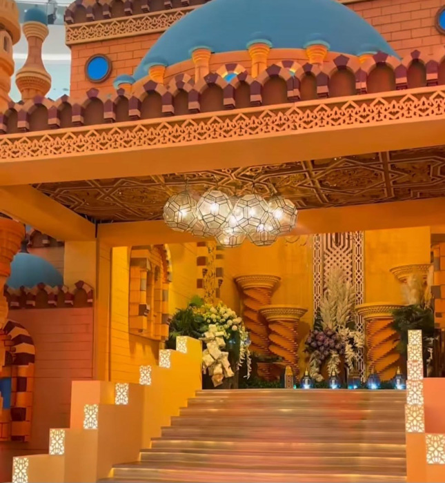 ▼中東風特別装飾